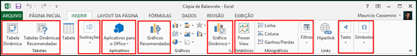 Guia Inserir Excel Guia Inserir Excel