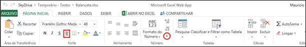 Guia Pagina Inicial Excel Web App Guia Pagina Inicial Excel Web App