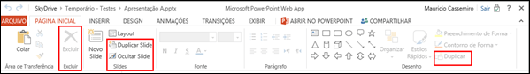Guia Pagina Inicial PowerPoint Web App Guia Pagina Inicial PowerPoint Web App